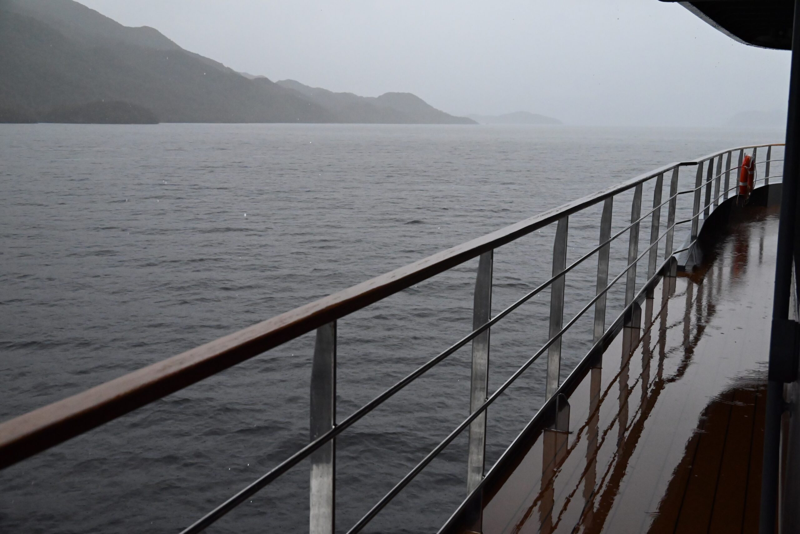 April 11, 2026: sailing towards Puerto Montt