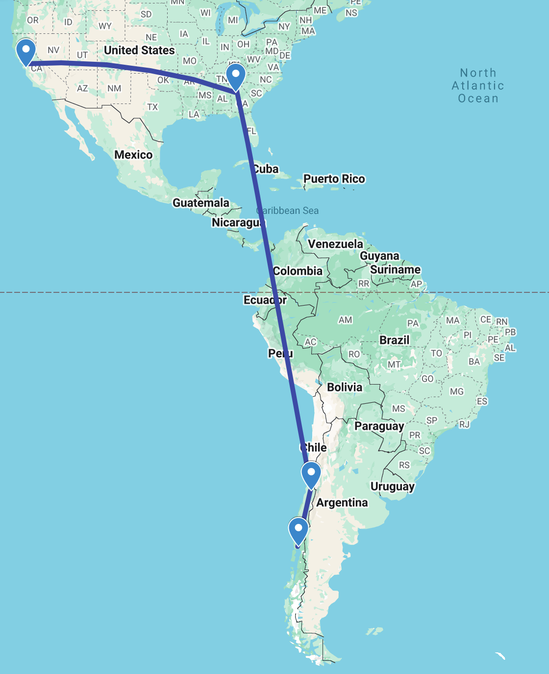 April 12-13, 2026: Puerto Montt, Chile to home